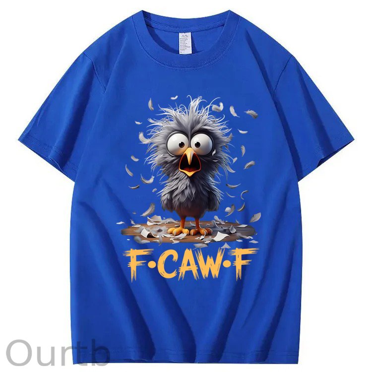 Cartoon Humor T-Shirt F caw F