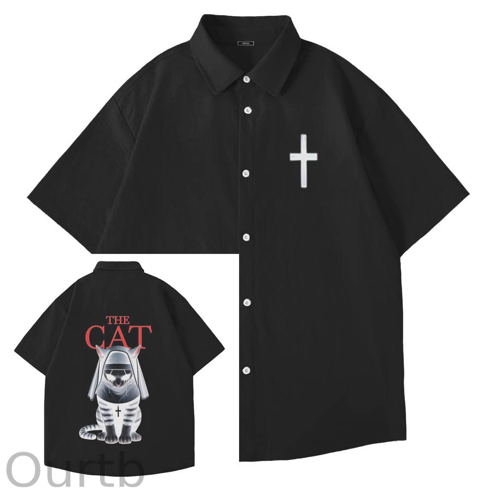 Funny The Cat Jesus Art Print Shirt