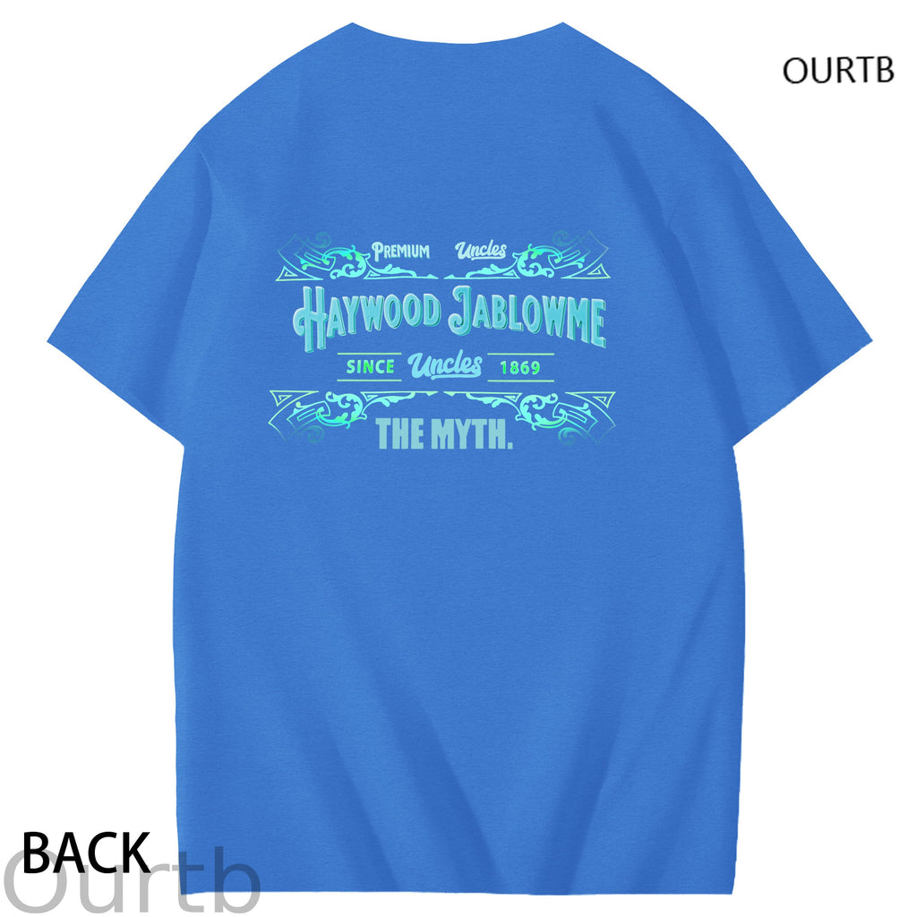 Premium Uncles Haywood Jablowme Since 1869 Uncles The Math Funny Adult Art Pattern Print T-Shirt