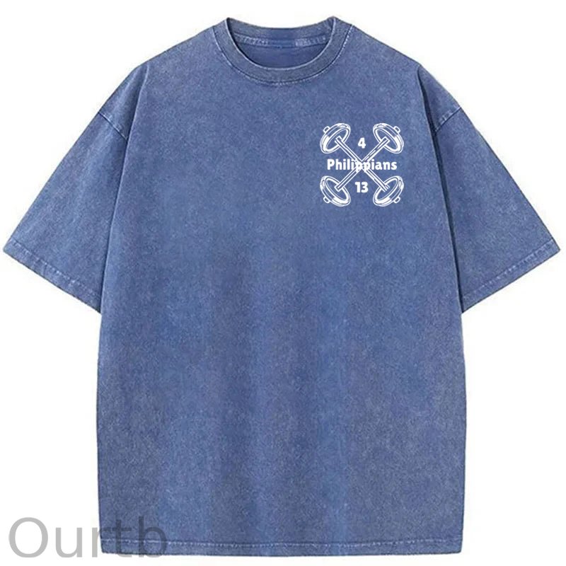 Not By My Strength Washed Cotton T-Shirt