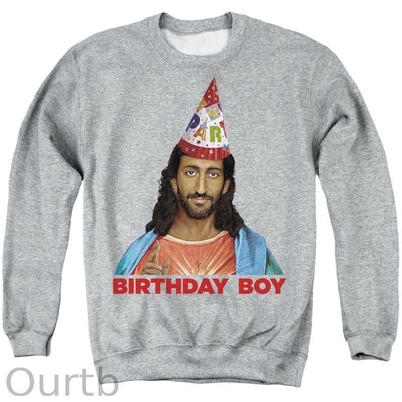 Jesus Birthday Boy Unisex Gift Adult Sweatshirts Christmas