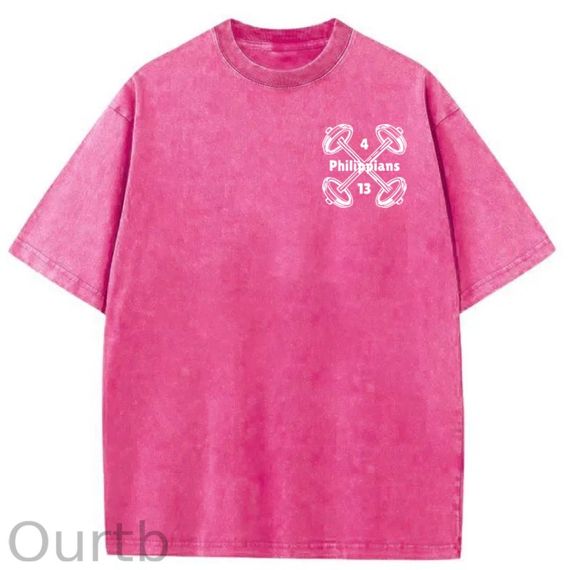 Not By My Strength Washed Cotton T-Shirt