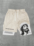 Gym God Has My Back 2 In 1 Gym Performance Shorts