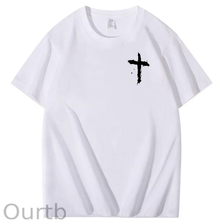 Psalms 91 Pattern 100&Cotton Print T-Shirt