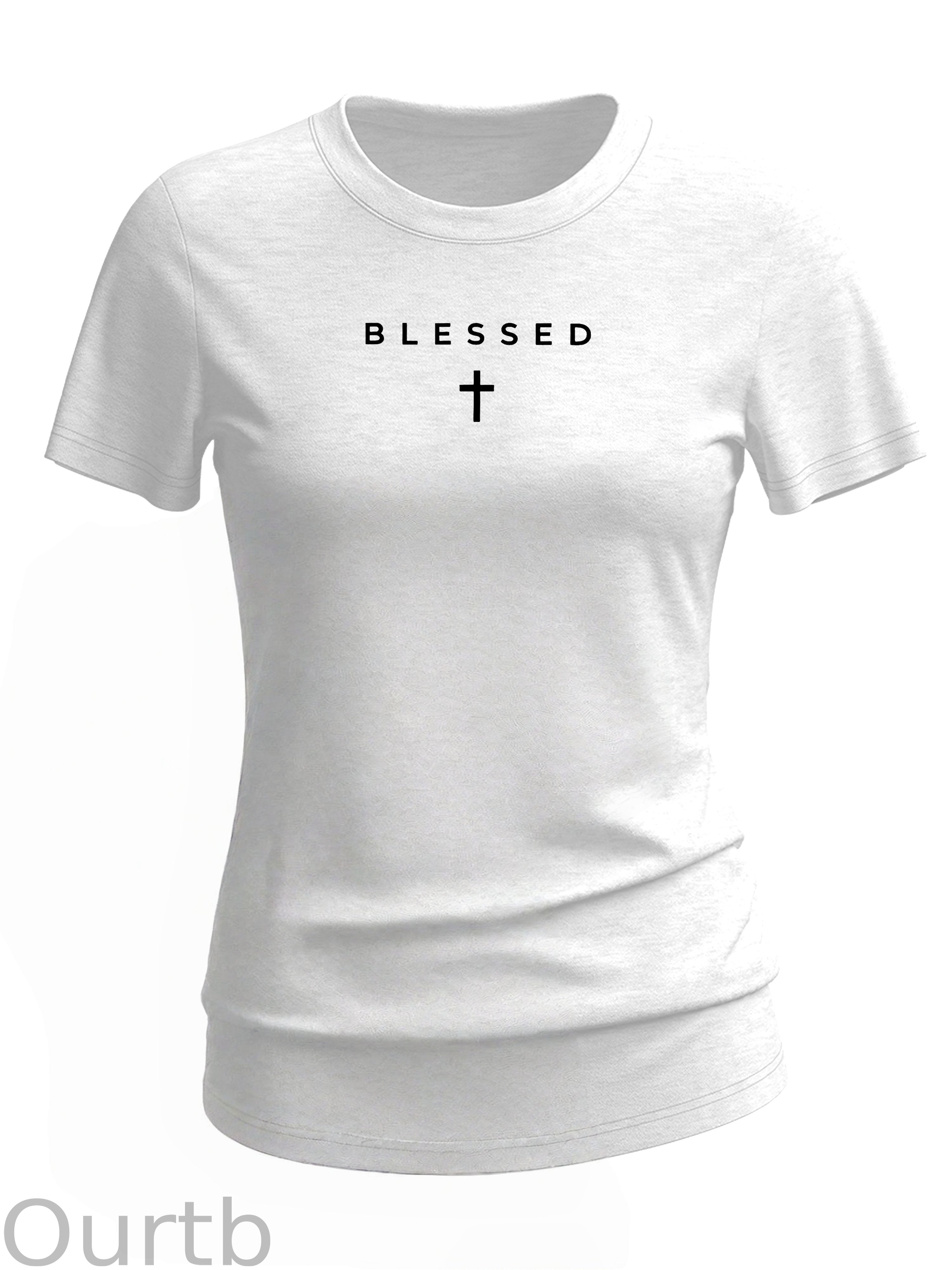 Cross Blessed 100% Cotton T-Shirt