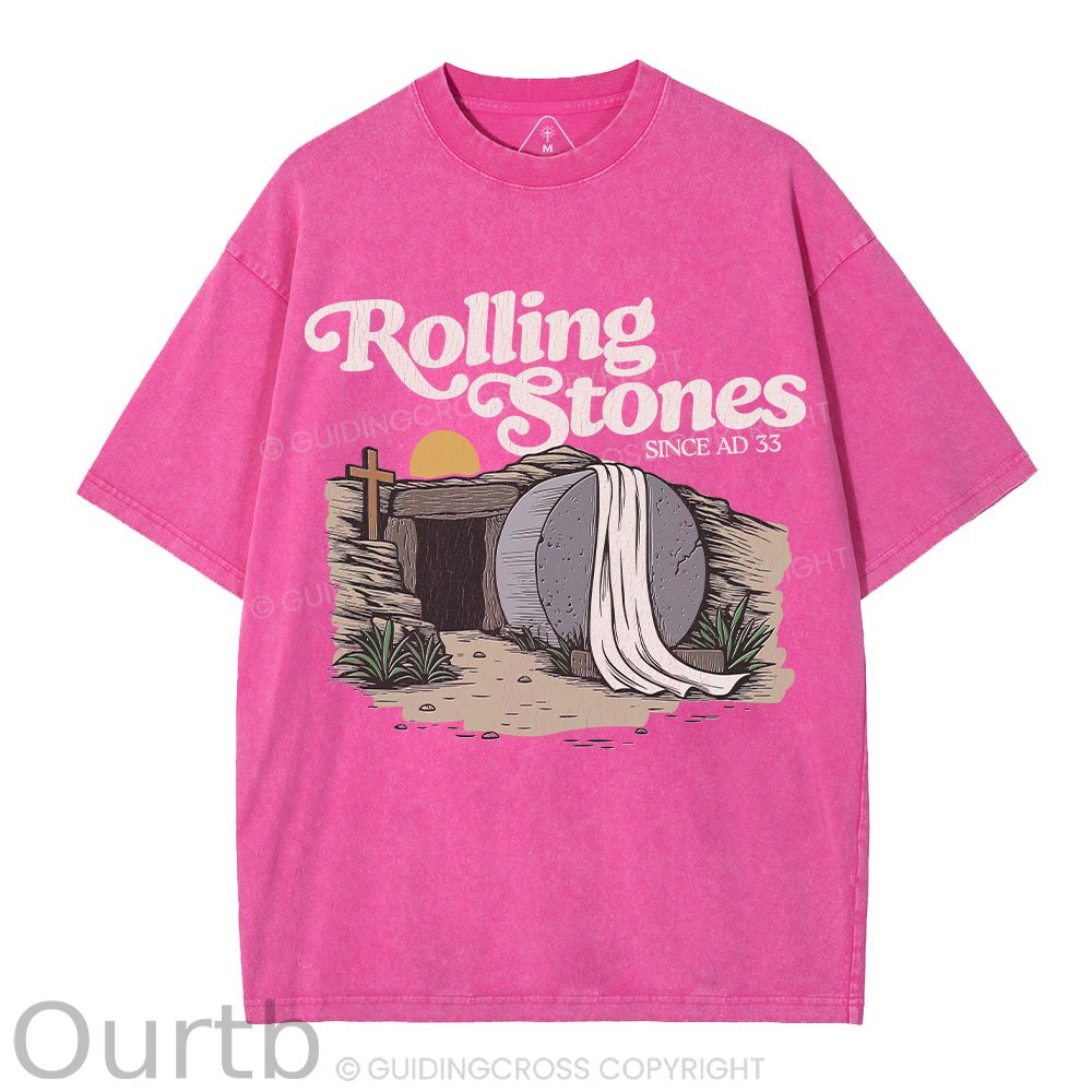Rolling Stone Christian Washed T-Shirt