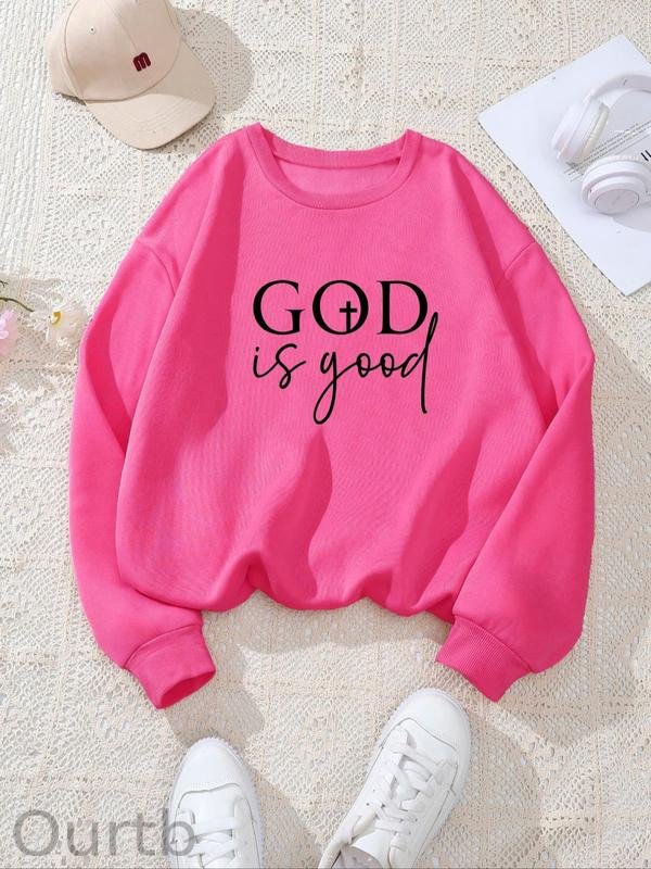 God Is Good 100% Cotton Fleece Sweatshirt