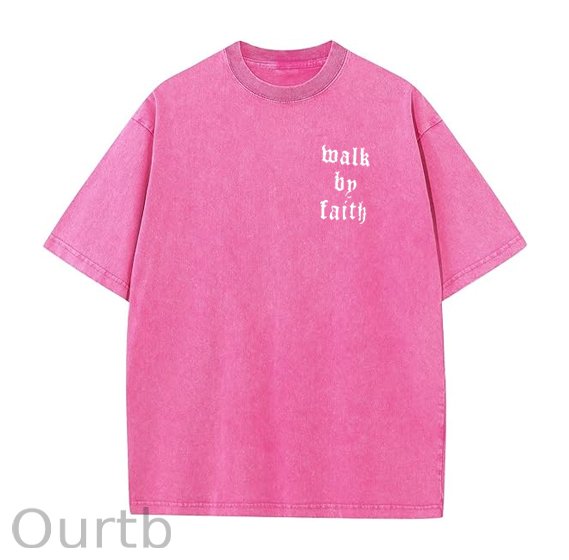 Jesus Pint Pattern Crew Neck T-Shirt