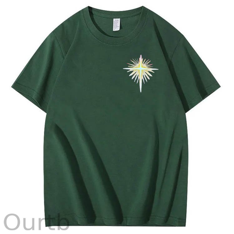 Pray About Everything Pattern Print 100% Cotton T-Shirt