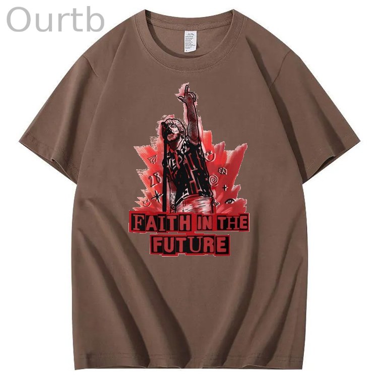 Faith in the Future Louis Tomlinson Print Crew Neck T-Shirt