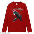 F-Caw-F Crow 100% Cotton Long Sleeve T-Shirt