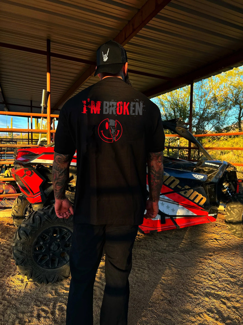 (Best Selling!) I'm Broken Printed T-shirt