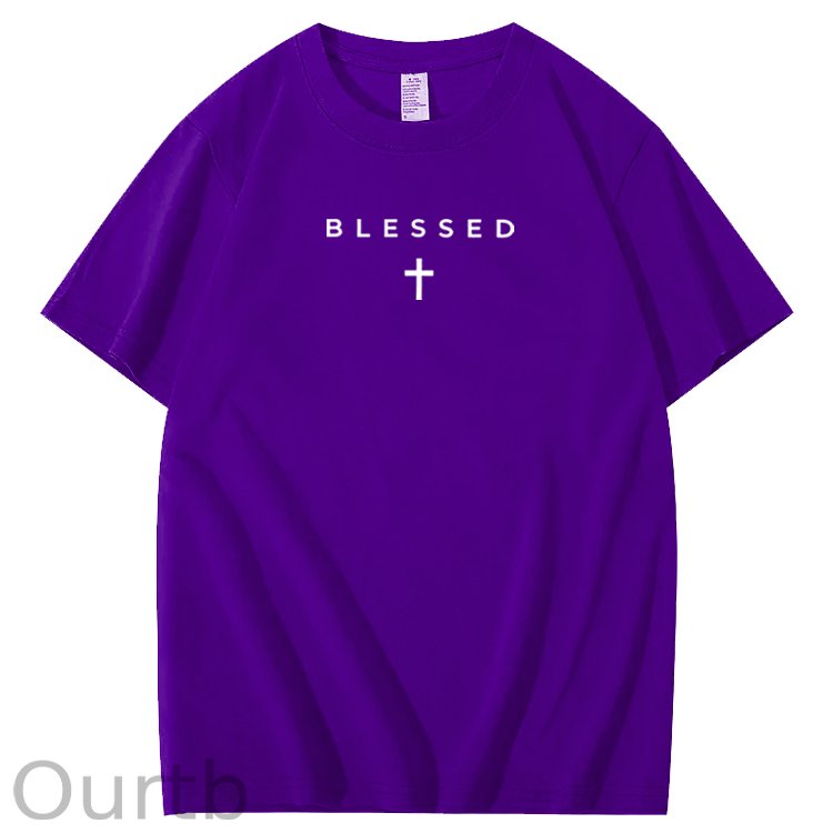 Cross Blessed 100% Cotton T-Shirt