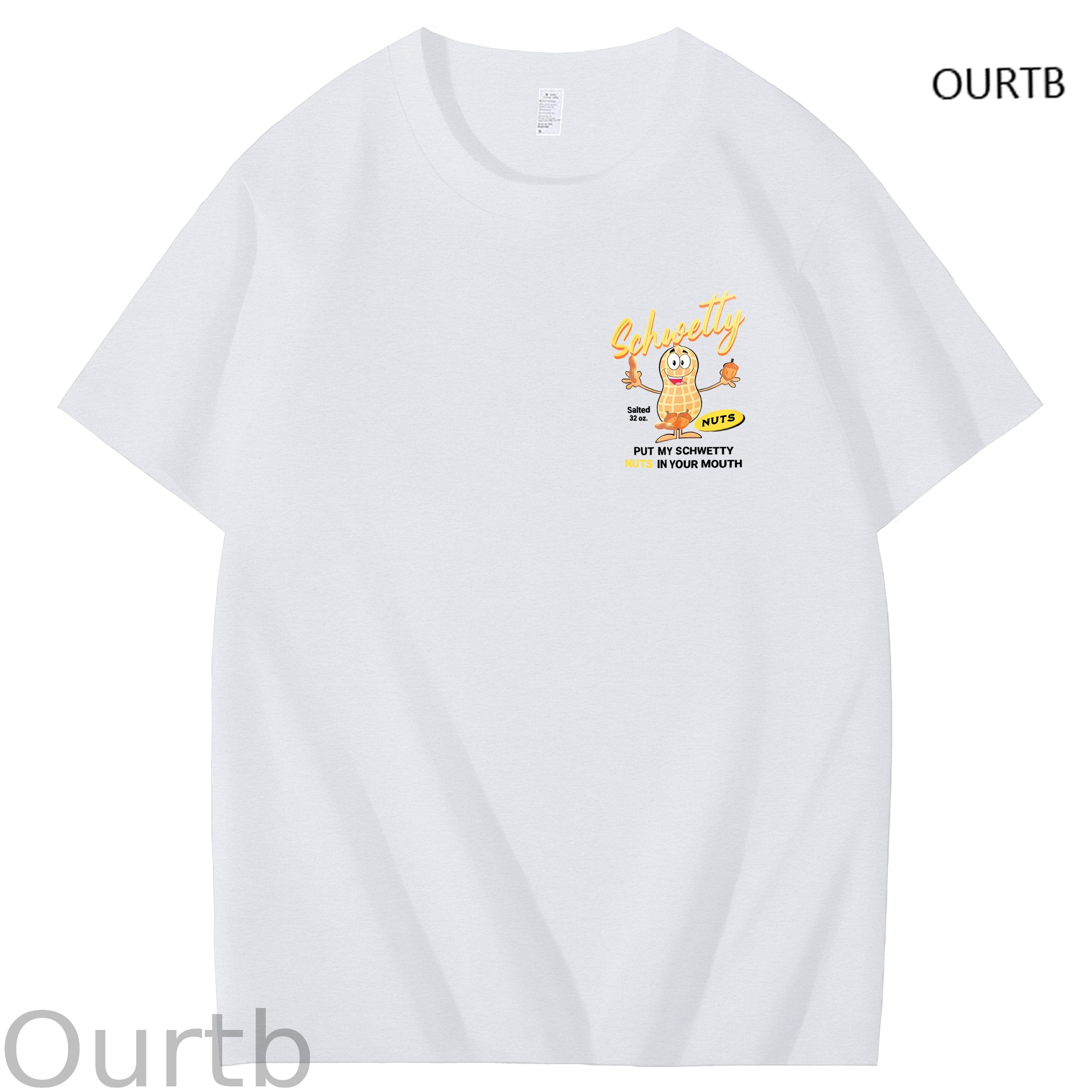 Schwetty Put My Schwetty Nuts In Your Mouth Art Pattern Print T-Shirt