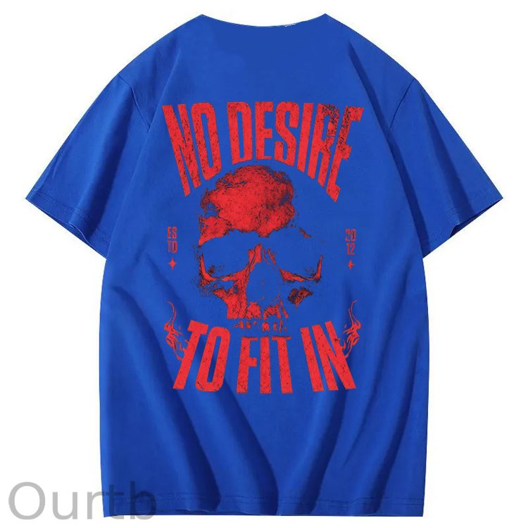 No Desire To Fit In 100% Cotton T-Shirt