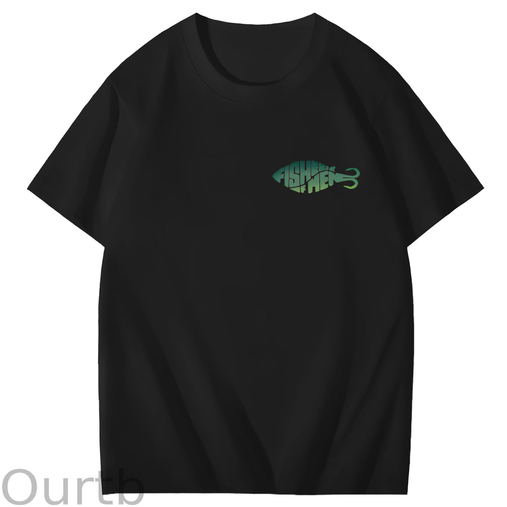 Follow Me And I Will Make You Believers Of Men Art Pattern Print T-Shirt