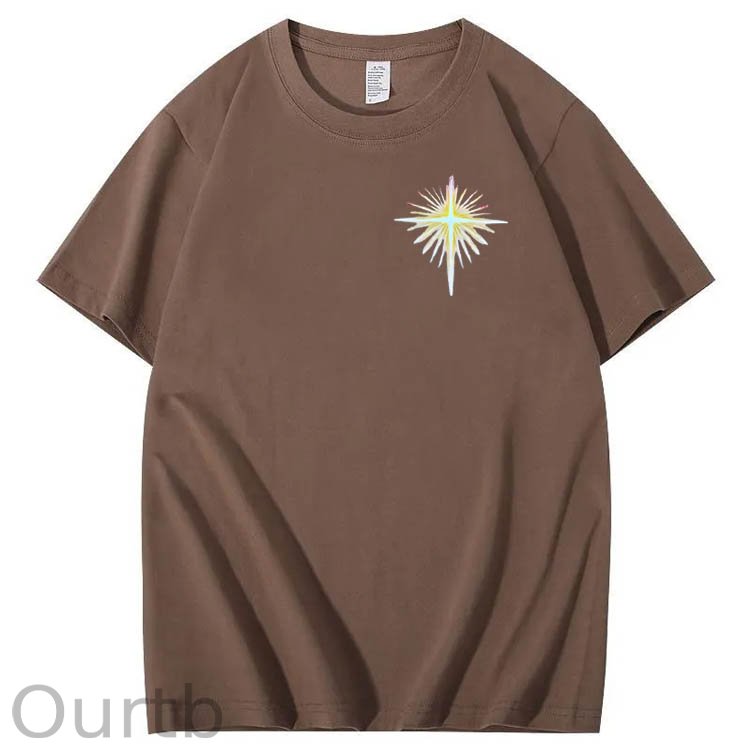 Pray About Everything Pattern Print 100% Cotton T-Shirt