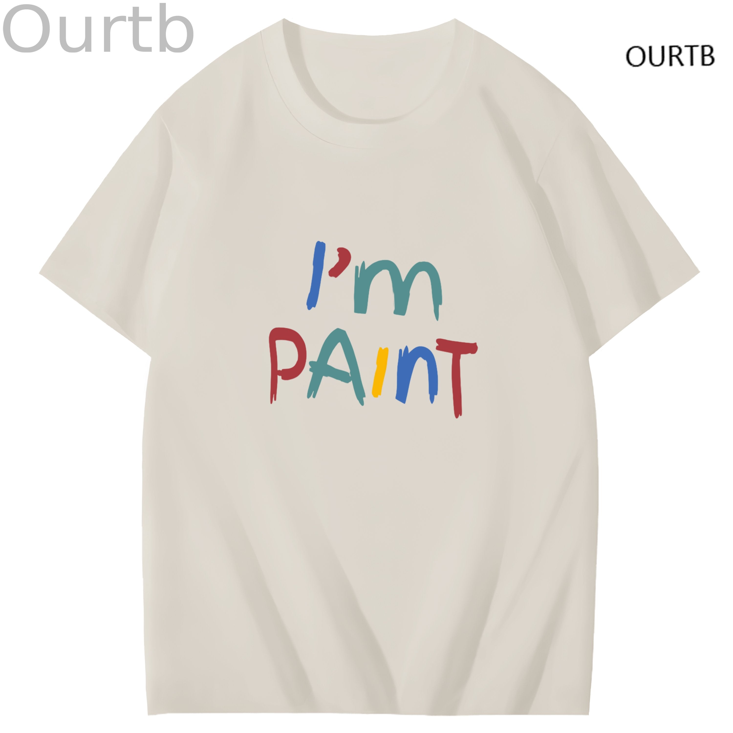 I'm Paint Art Pattern Print T-Shirt