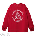 Whose God Damn Whie Baby Is This Pattern 100% 300g CottonCrew Neck Sweatshirt