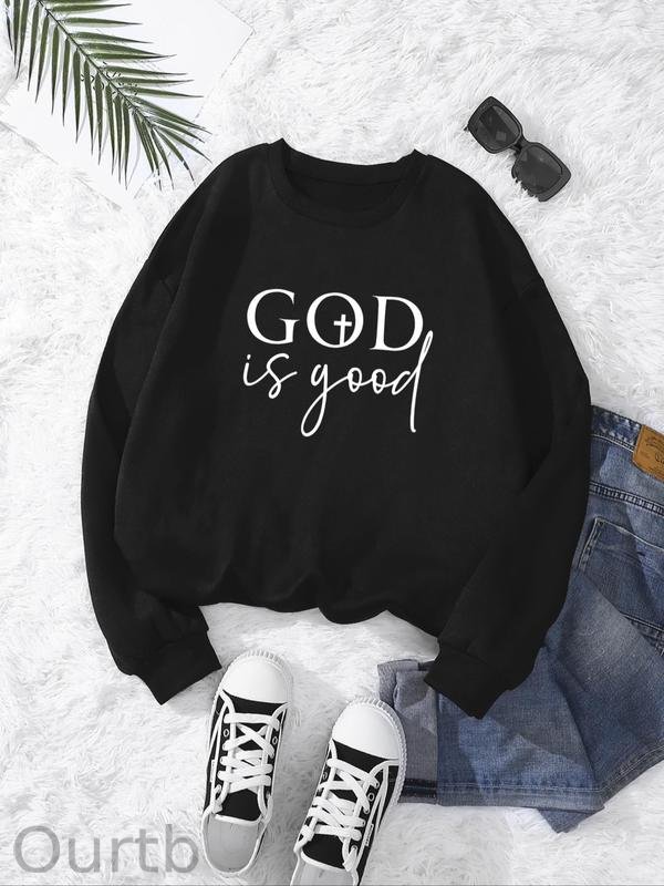 God Is Good 100% Cotton Fleece Sweatshirt