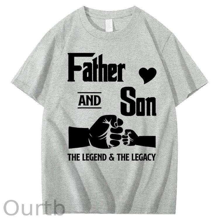 Father and Son 100% Cotton T-Shirt