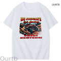 Big Johnson's Put Her On All 4's And Go Deep In The Mud Hole Art Pattern Print T-Shirt