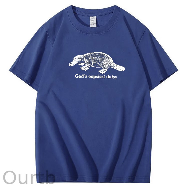 God's Oopsiest Daisy Print Crew Neck T-Shirt