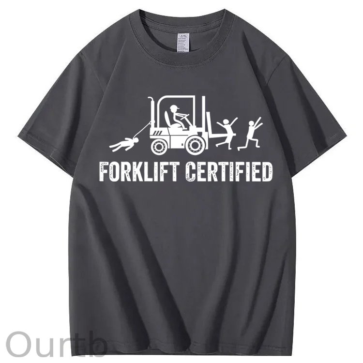 Forklift Certified 100% Cotton T-Shirt