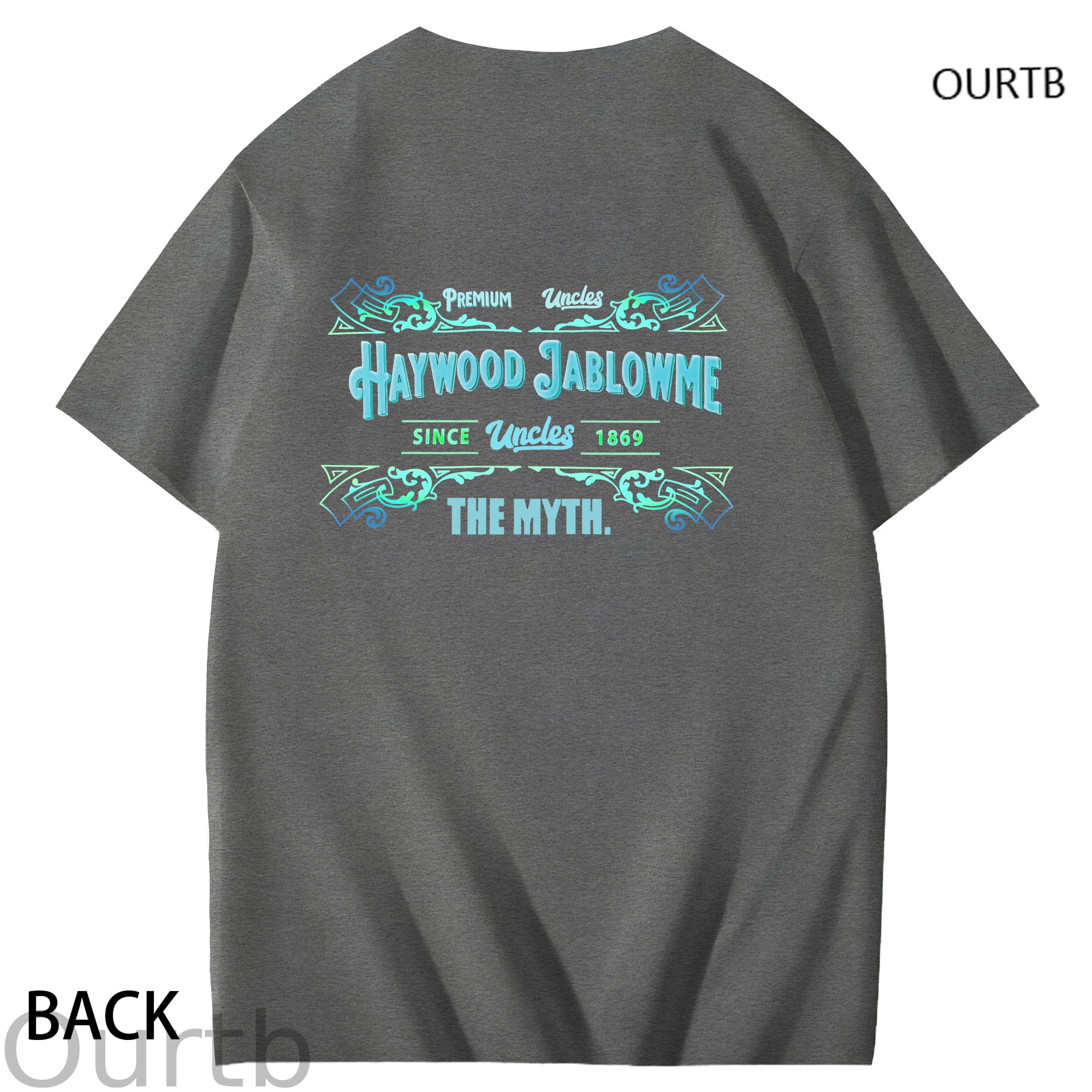 Premium Uncles Haywood Jablowme Since 1869 Uncles The Math Funny Adult Art Pattern Print T-Shirt