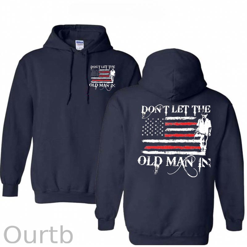 Don't Let The Old Man In Pattern Classic Hoodie