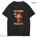 I Do Pedicures On Camel Tops Art Pattern Print T-Shirt