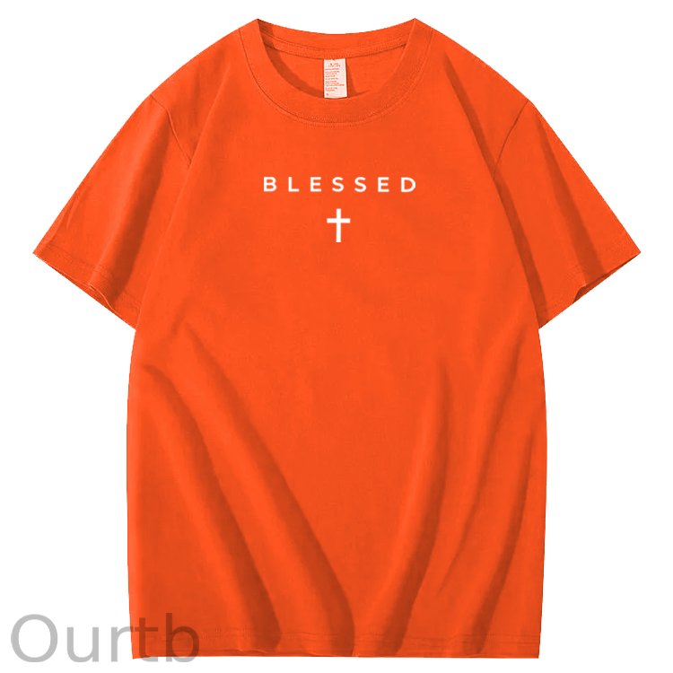 Cross Blessed 100% Cotton T-Shirt