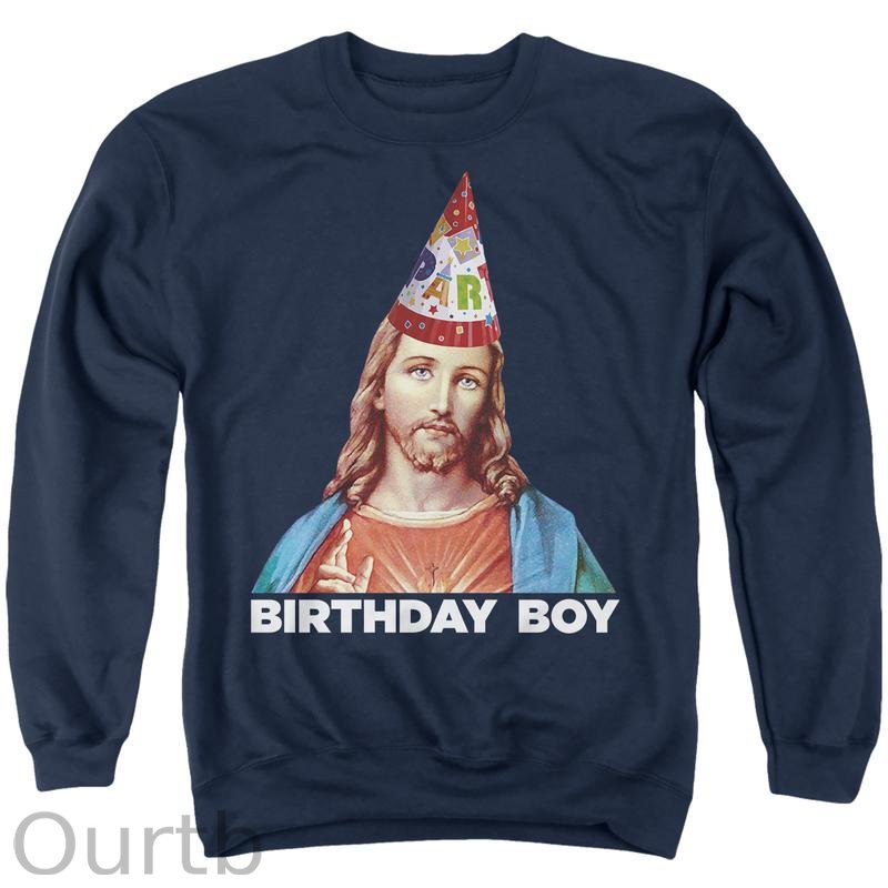Jesus Birthday Boy Unisex Gift Adult Sweatshirts Christmas