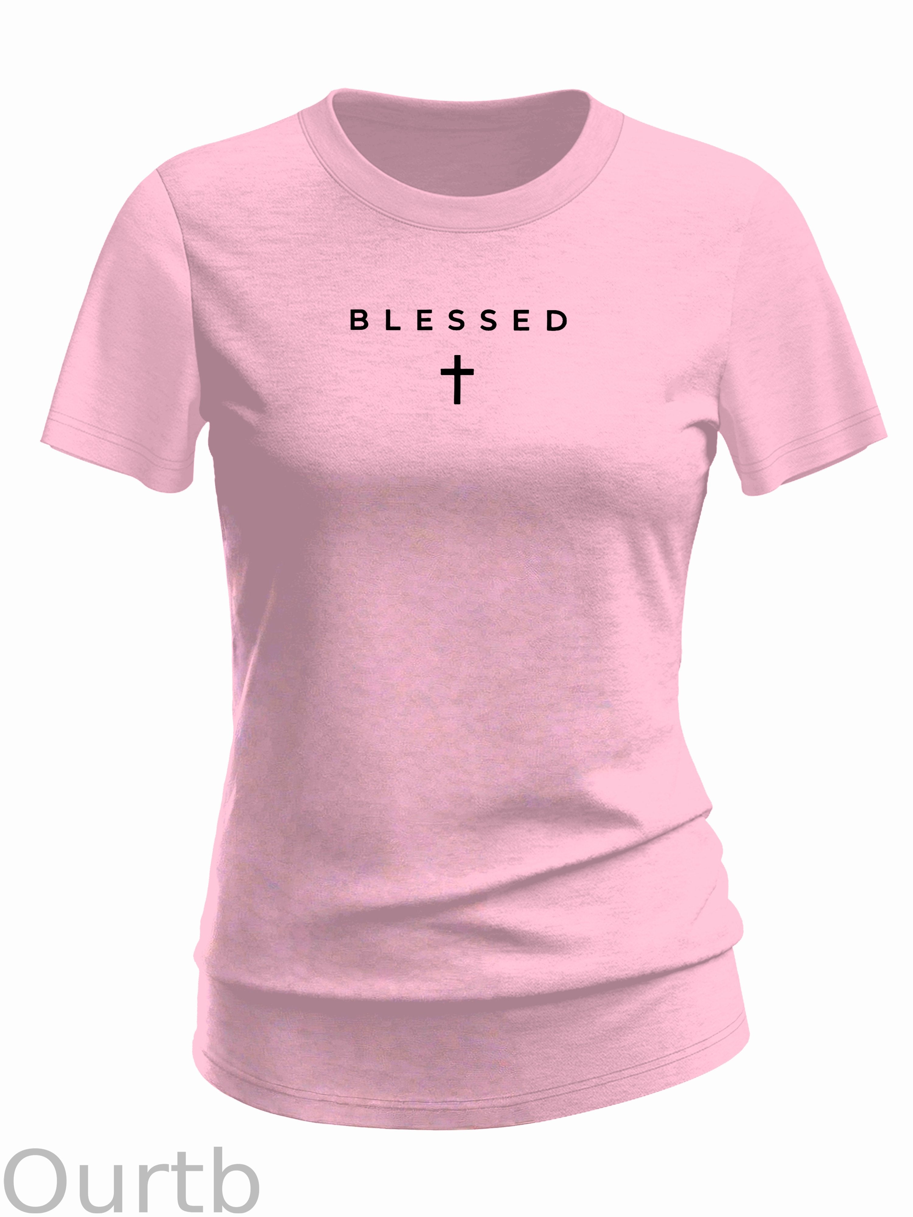 Cross Blessed 100% Cotton T-Shirt
