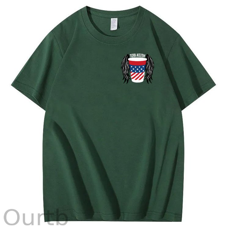 Put A Boot In Your Ass Pattern 100&Cotton Print T-Shirt