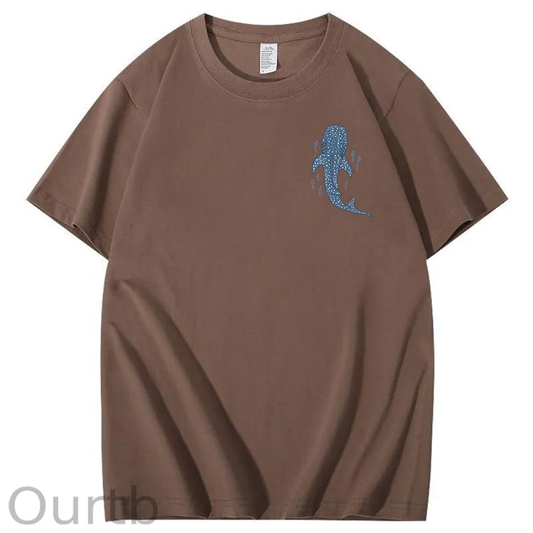 Whale Shark When You Go Through Deep Waters I Will Be With You Isaiah 43:2 100% Cotton T-Shirt
