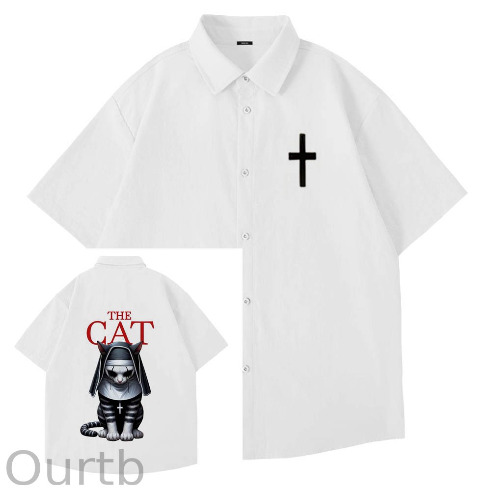 Funny The Cat Jesus Art Print Shirt