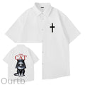 Funny The Cat Jesus Art Print Shirt