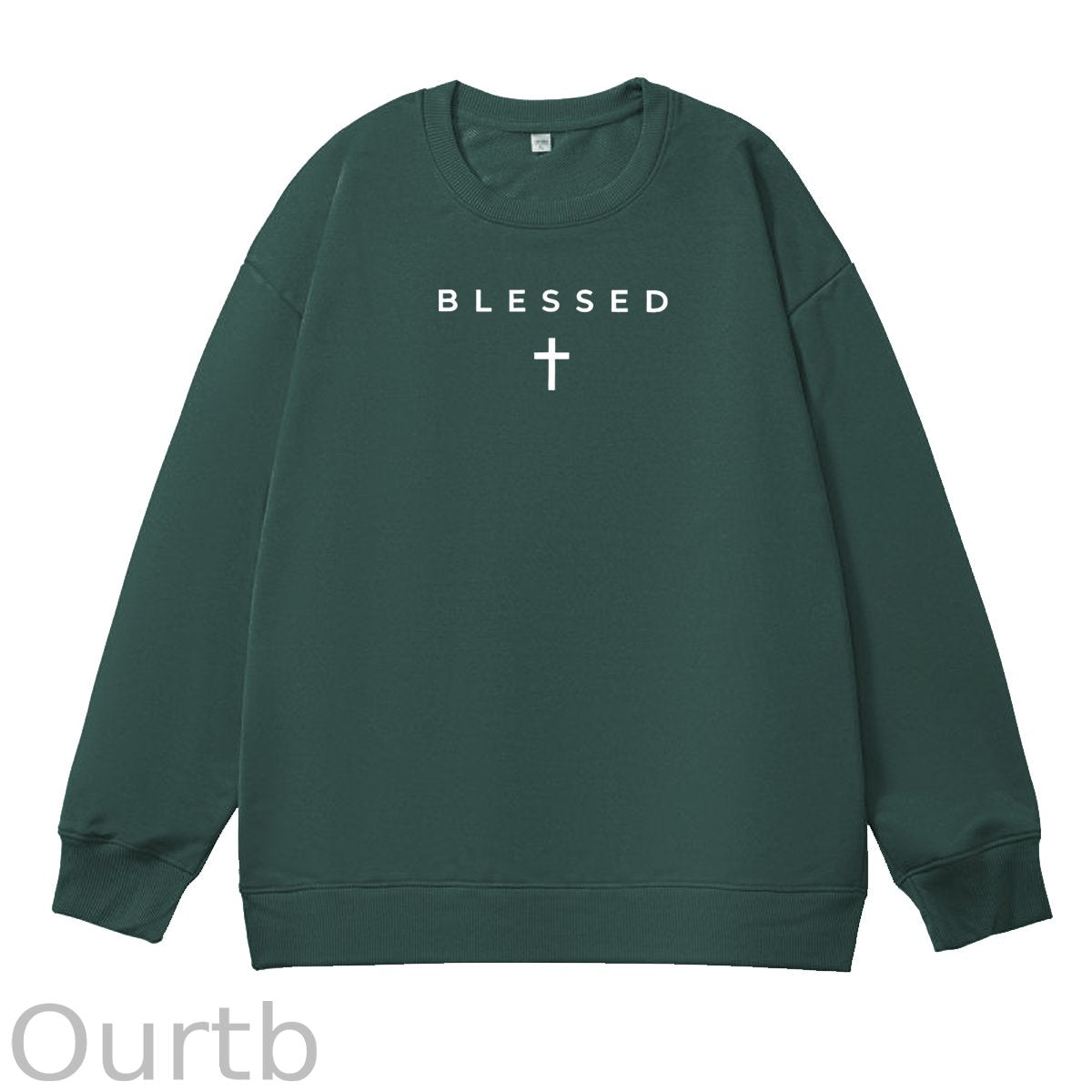 Cross Blessed 100% Cotton Sweatshirt