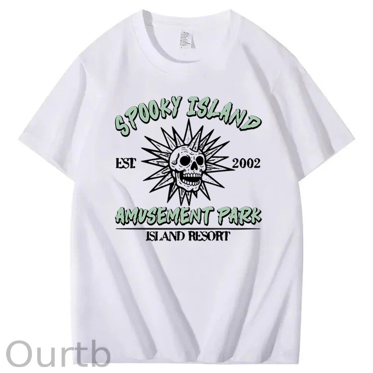 Spooky Island Halloween 100% Cotton T-Shirt
