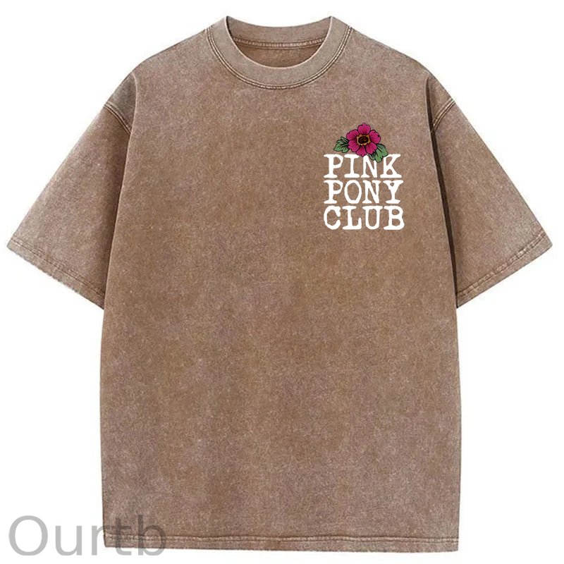 I'm Gonna Keep On Dacing Washed Cotton T-Shirt