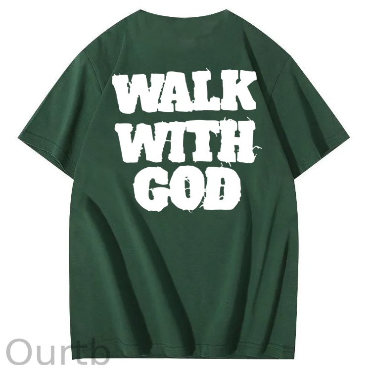 Walk With God 100% Cotton T-Shirt