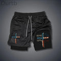 Stand For The Flag Kneel For The Cross 4th Of July Print Shorts Pants