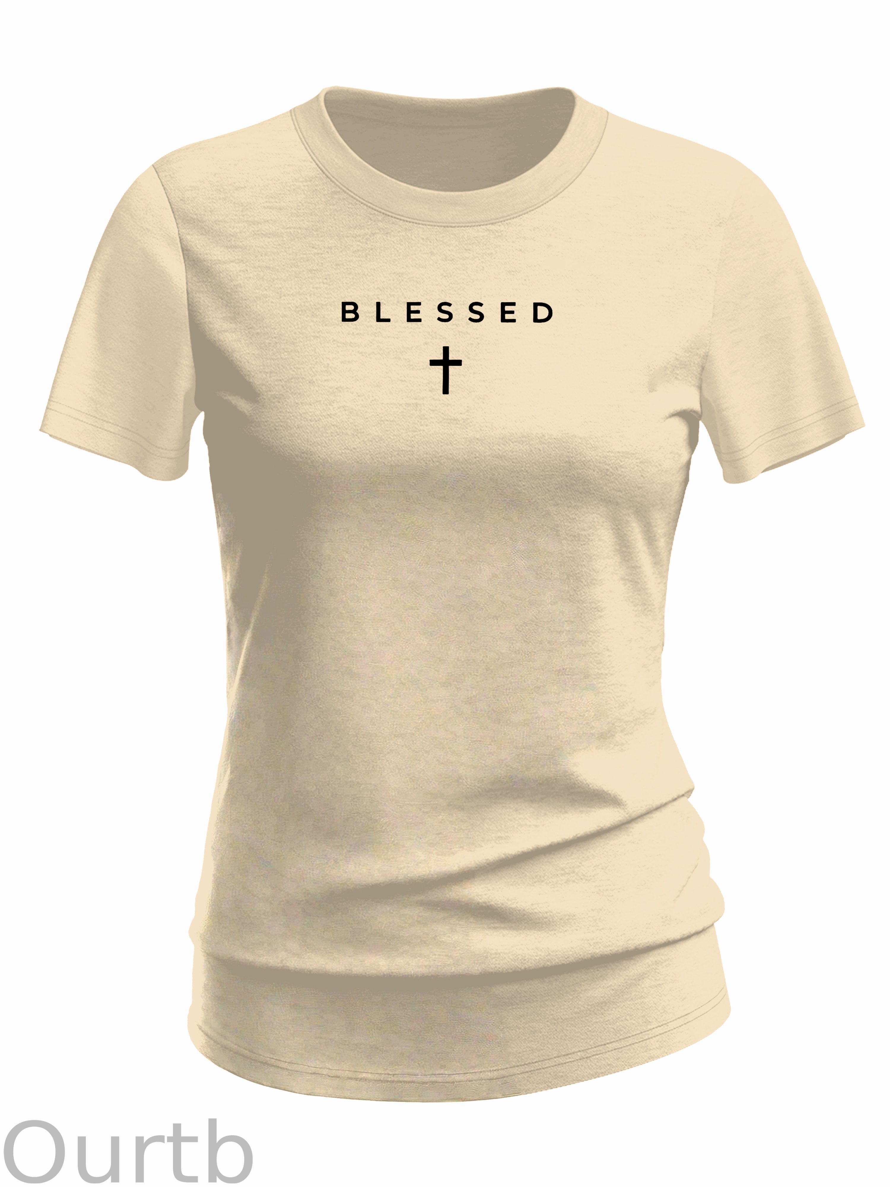 Cross Blessed 100% Cotton T-Shirt
