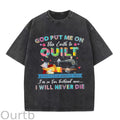 God Put Me On Washed T-Shirt