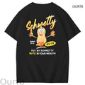 Schwetty Put My Schwetty Nuts In Your Mouth Art Pattern Print T-Shirt