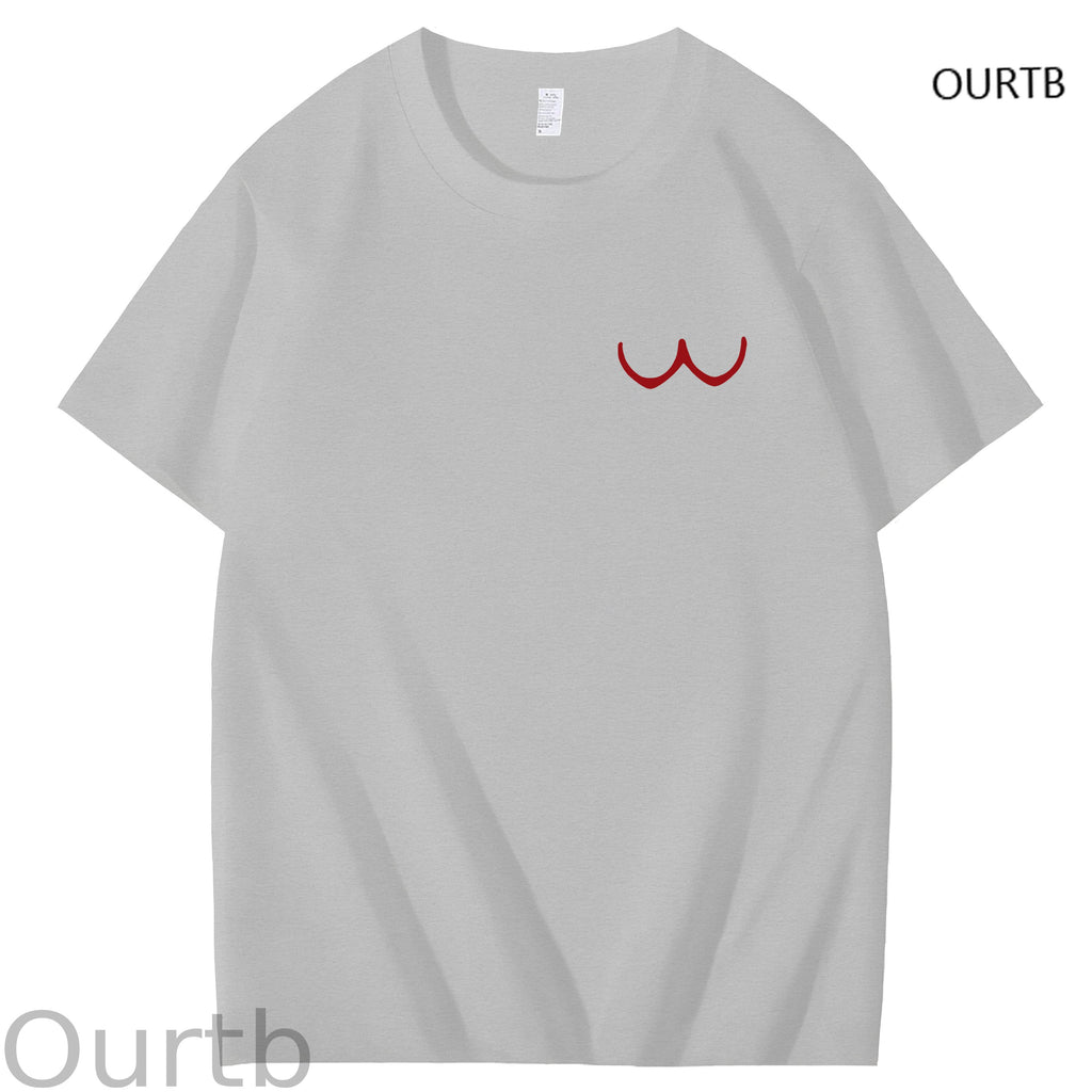 If You Tryna Scare Me I Am Terrified Of Boobs Art Pattern Print T-Shirt