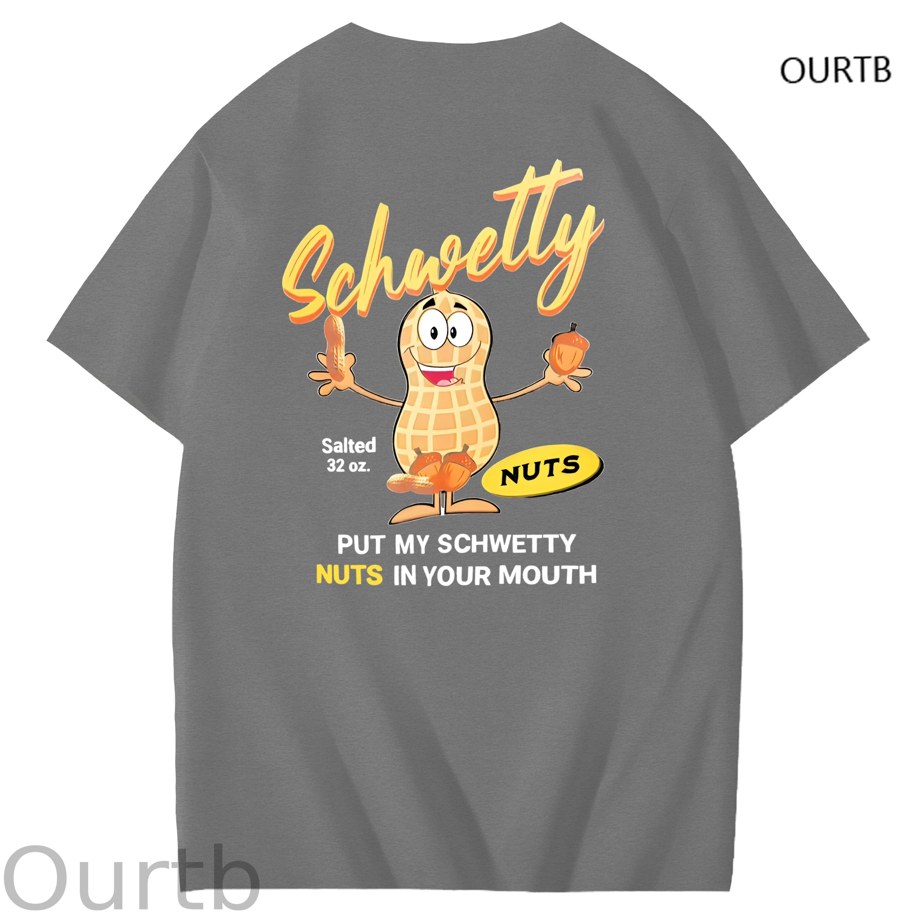 Schwetty Put My Schwetty Nuts In Your Mouth Art Pattern Print T-Shirt