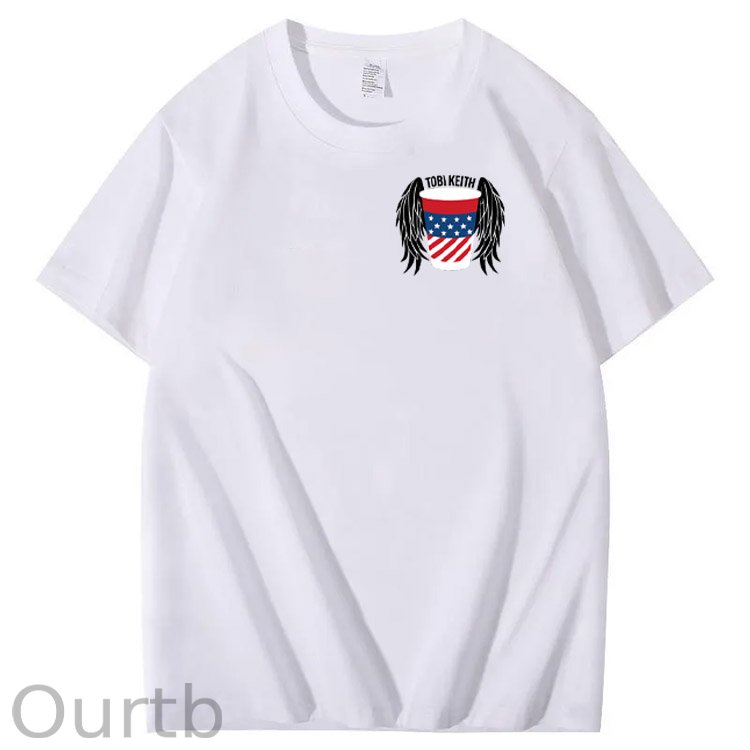Put A Boot In Your Ass Pattern 100&Cotton Print T-Shirt