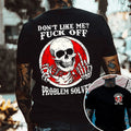 Generation X 2 Side T-shirt, Fuck Off Problem Solved Shirt, Unisex Hoodie, Custom Year Of Birth Sweatshirt